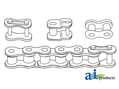 RC35IMP - 35 Roller Chain, 10ft (Import)