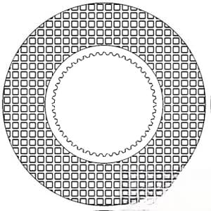 RE17420 - Transmission & PTO Clutch Disc - Thumbnail 3