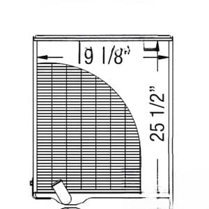 RE21894 - Radiator