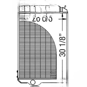 RE21895 - Radiator