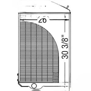 RE21896 - Radiator