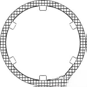 RE29815 - Brake Piston/ Clutch Drum Disc