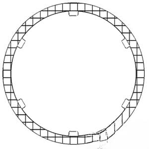 RE33706 - Hi-Lo Brake & Clutch Assembly Disc