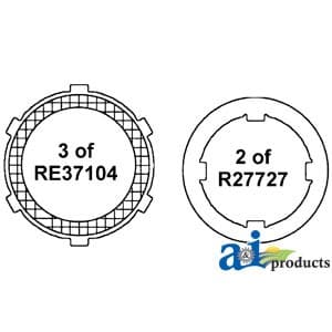 RE37119 - Plate\Disc Kit