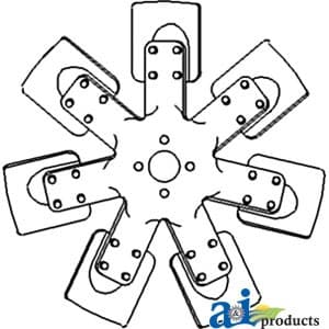 RE42511 - Fan, 7 Blade