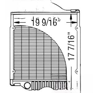 RE62841 - Radiator