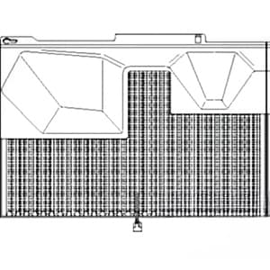 RE12879 - Screen, Side (RH)