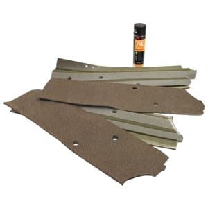 RE155149-B - Kit, Cab Post Upholstry, Brown