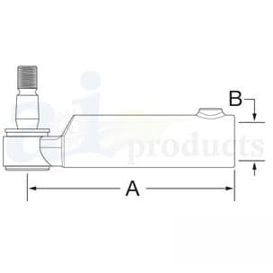 RE217819 - LH / RH Steering Cylinder Tie Rod End Outer
