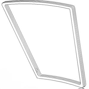 RE22488 - Cab Sealing Trim - Thumbnail 2