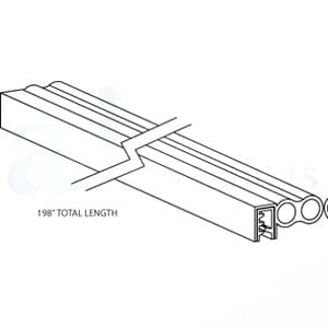 RE249465 - Weather Strip Seal, Door / Window, 198" Long - Thumbnail 5
