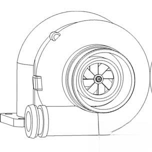 RE29308 - Turbocharger - Thumbnail 4