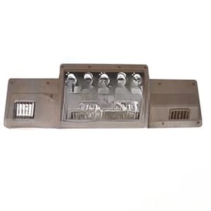 RE33620 - Bezel W/ Air Louvers; Brown