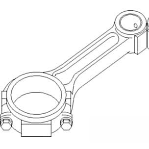 RE42733 - Connecting Rod - Thumbnail 3