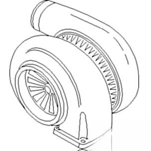 RE42740 - Turbocharger - Thumbnail 4