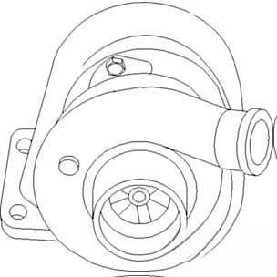 RE44805 - Turbocharger - Thumbnail 4