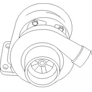 RE503722 - Turbocharger - Thumbnail 4