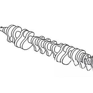 RE50979 - Crankshaft