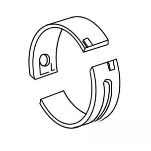 RE65165 - Main (Std) Bearing