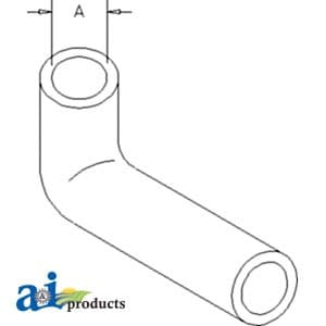 SBA145536051 - Hose, By-Pass; Water Pump - Thumbnail 2