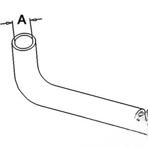 SBA310160170 - Upper Radiator Hose