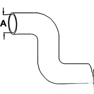 SBA310160780 - Upper Radiator Hose