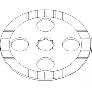 SBA328110151 - Brake Disc