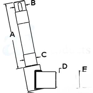 SBA330300380 - Spindle (RH)