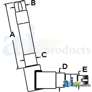 SBA330300380 - Spindle (RH)