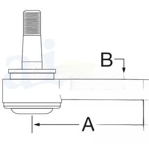 SBA334800771 - RH Outer Tie Rod End