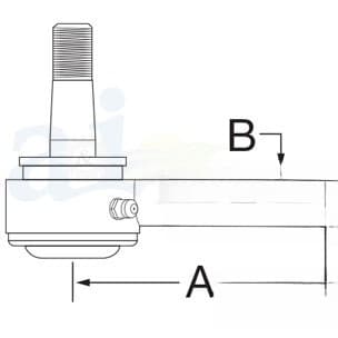 SBA334800781 - LH Outer Tie Rod End