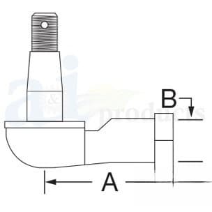 SBA334801220 - Tie Rod End, Outer, RH - Thumbnail 4