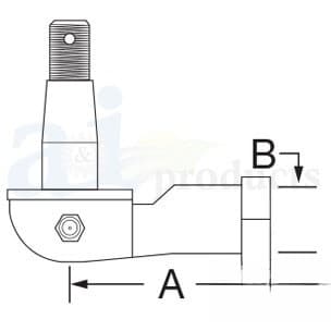 SBA334801240 - LH Outer Tie Rod End - Thumbnail 4