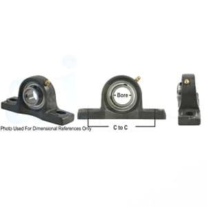 SPNR138RS-I - Pillow Block Unit w/ Set Screws