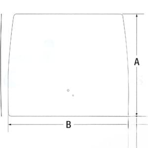 SU26078 - Glass; Front Windshield