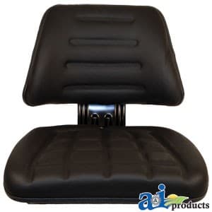 T122BL - Seat, Non-Susp./Slide Track, BLK - Thumbnail 2