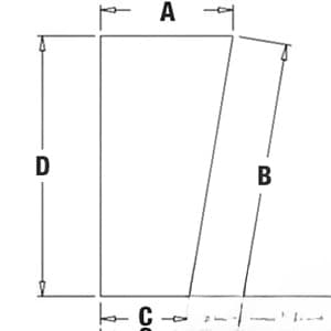 T191072 - Glass, Windshield, Lower (RH)