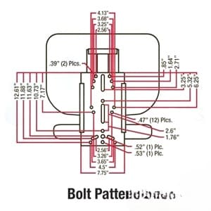 T222YL - 300 lb / 136 kg Weight Limit YLW Seat w/ Trapezoid Backrest - Thumbnail 5