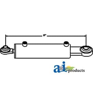 TLH002 - Hydraulic Top Link Cylinder (Cat I) (2" Bore)