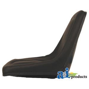TMS444BL - Seat, Michigan Style, w/ Slide Track, BLK - Thumbnail 3