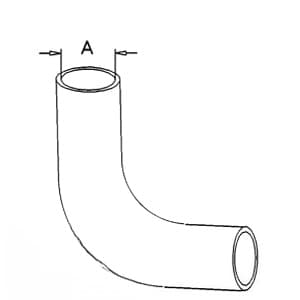 U5MH0001 - Water Pump Inlet Hose - Thumbnail 2