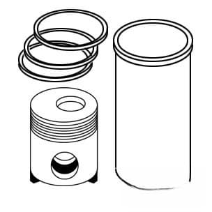U5MK0071 - Piston Liner Kit, T6.354.4