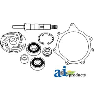 U7LW0015 - Repair Kit, Water Pump - Thumbnail 2