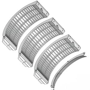 V18026 - Small Grain) Concaves (STS