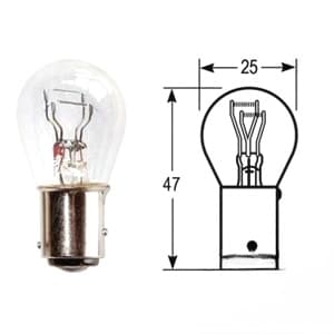 VLC0380 - BULB - 12V 21-5W, 2 pack