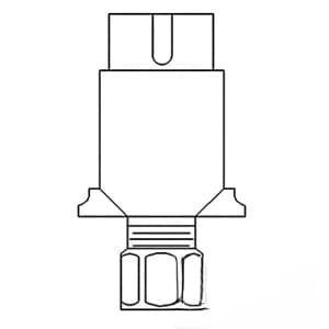 VLC2101 - 7 Pin Plug - Plastic - Thumbnail 2