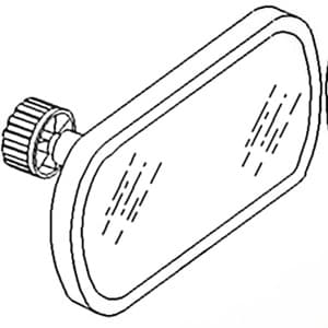 VLD1064 - Mirror Assembly, Universal Head (RH/LH) - Thumbnail 2
