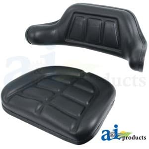 W103BL - Seat Cushion Set, Wrap Around, Black