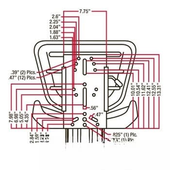 W316YL - YLW Wrap Around Back w/ Arms - Thumbnail 5