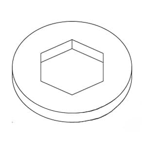 W38627 - Rotary Cutter Blade Washer